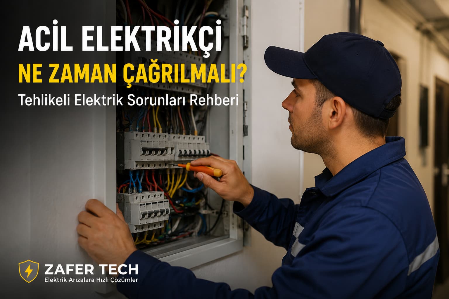 Acil Elektrikçi Ne Zaman Çağrılmalı? Tehlikeli Elektrik Sorunları Rehberi